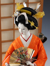 Nice Vintage Classic Style Japanese Traditional Wall Geisha Doll -Oyama Doll-