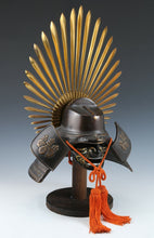 Japanese Vintage Samurai Helmet -Hideyoshi Kabuto with a mask-  Age of Samurai