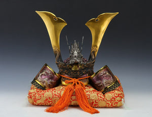 Massive Japanese Samurai Helmet -Genji Dragon Helmet- 源氏兜