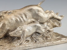 The Running Boar White Bronze -Kitamura Seibo Product- Great!