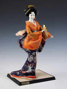 Japanese Showa Vintage Geisha Doll -Sakurayama Product-