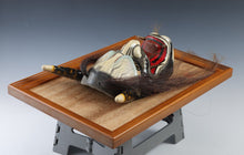 Beautiful Old Vintage Early Showa Japanese Kagura Noh Mask -Susanoo- Mask Plaque
