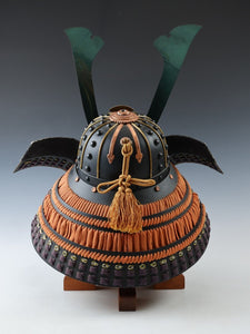 Japanese Samurai Wearable Kabuto Helmet with a Mask -Marutake Kohnin Product-