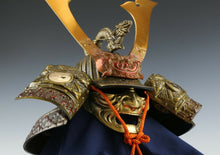 Samurai Helmet -Genji Tametomo Zuisho Kabuto with a Mask- Rare 為朝