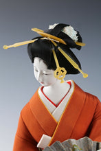 Japanese Beautiful Vintage GEISHA Doll -The Fan- Princess Style