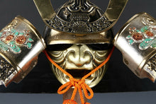 Samurai Helmet -colored Kusunoki Masashige Helmet- with a Mask