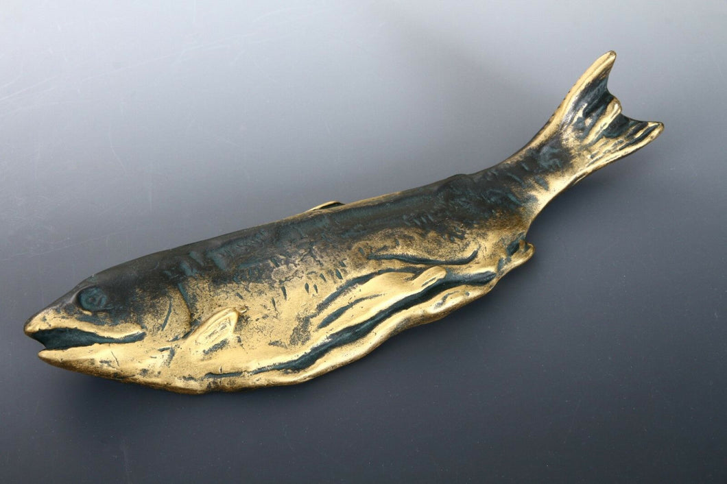 Salmon Bronze Paper Weight -Kitamura Seibo Product- Great 鮭