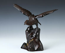 Mr. Ricardo Ochoa / 3 Beautiful Japanese Iron Hawks -Room Guardian Sculpture- Shipping cost including