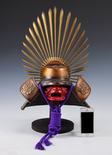 Japanese Vintage Samurai Helmet -Hideyoshi Kabuto with a mask-  Age of Samurai