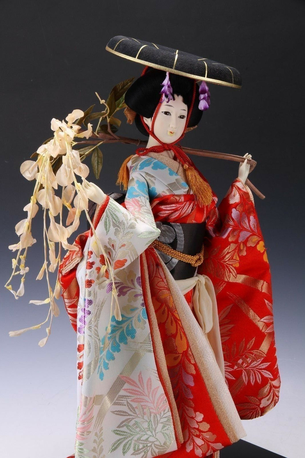 Antique Japanese GEISHA Doll -Fuji girl- Sumire Product