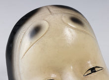 Kyoto Vintage colored Iron NOH MASK -Young Lady- 小面 Ko-omote