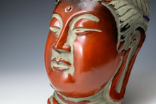 Nice Vintage Beautiful Paper Clay Buddhism Mask -Holy Kannon- Showa Period