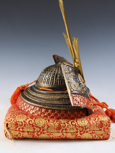 Massive! Japanese Great Samurai Helmet -Kusunoki Masasige Kabuto- Heavy Tsushima