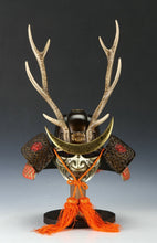 Vintage Samurai Helmet -shikanosuke kabuto with a mask- Tsushima