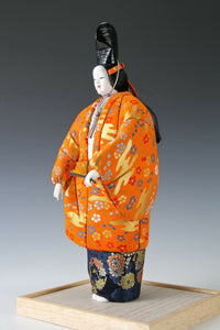 Beautiful Kimekomi Vintage Japanese Noh Dancer Doll Nijyo Product