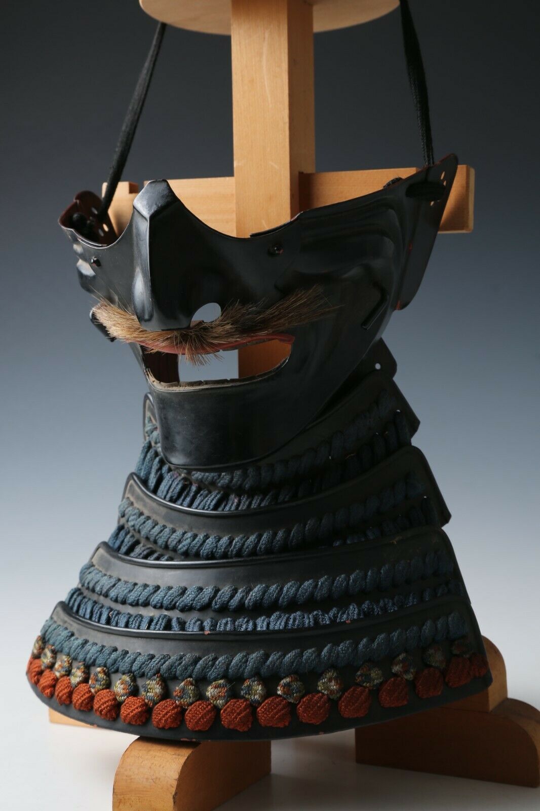 Nice Great Vintage Japanese Samurai Menpo -Wearable