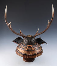 Largest Size Samurai Helmet -Great Shikanosuke Kabuto- with a Mask Very Rare