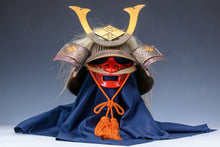 Showa Japanese Samurai Middle Size Helmet -Takeda Shingen Kabuto- Rare!