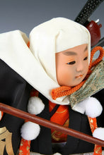 Beautiful Japanese Legendary Buddhism Soldier Samurai Doll -Benkei-