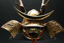 Japanese Vintage Samurai Helmet  shikanosuke kabuto with a mask