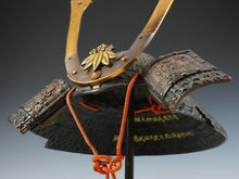 Massive Old Vintage Japanese Bronze Great Samurai Helmet -Yoshitsune Kabuto- 7K