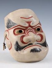 Old Vintage Lacquer NOH MASK -Susanooh- 素戔嗚