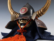 Old Vintage Japanese Samurai Helmet -Kuroda Nagamasa- with a mask Rare 黒田長政