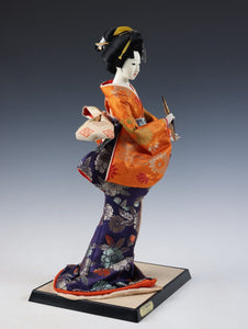 Japanese Showa Vintage Geisha Doll -Sakurayama Product-