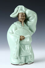 Japanese -Noh Okina Dancer Kutani Porcelain Figure- Great Product