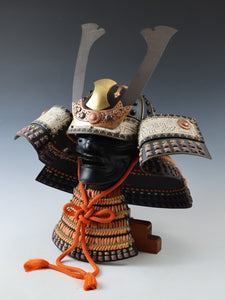 Japanese Samurai Wearable Kabuto Helmet with a Mask -Marutake Kohnin Product-