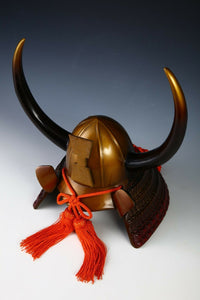 Vintage Japanese Samurai Helmet -Kansuke's helmet-