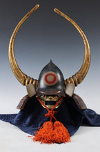 Old Vintage Japanese Samurai Helmet -Kuroda Nagamasa- with a mask Rare 黒田長政