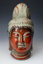 Nice Vintage Beautiful Paper Clay Buddhism Mask -Holy Kannon- Showa Period