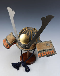 Japanese Vintage Samurai Wearable Kabuto Helmet -Marutake Kohnin Product-