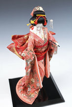 Japanese Beautiful Geisha Doll -Kyoto Traditional Flute Style-  58cm