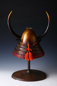 Vintage Japanese Samurai Helmet -Kansuke's helmet-