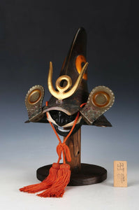 Samurai Helmet -Kato Kiyomasa- with a black mask 加藤清正