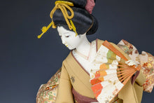 Beautiful Japanese Geisha Doll -Traditiaonl Fan- Sukiyo Doll Product 56cm Size