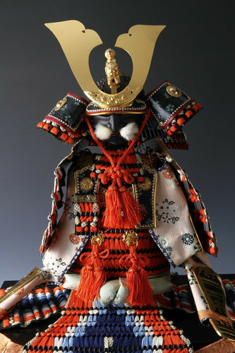 Japanese beautiful Samurai Figure Doll -Tadayasu Product- Tsushima