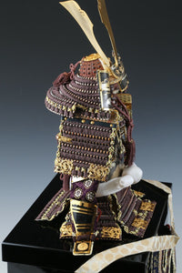 Japanese Beautiful Vintage Samurai Figure Doll Kamakura Pure Bronze Using Style