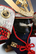 Beautiful Japanese Samurai Helmet -National Treasure Model- Pure Silk Tsushima