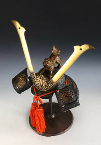 Japanese Vintage Helmet Samurai Kabuto -Yoshitsune's helmet-