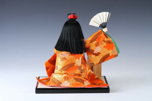 Beautiful Vintage Japanese Ichimatsu Style Doll -The Fan-