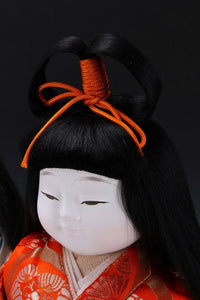 Beautiful Japanese Ichimatsu Style Pair Doll