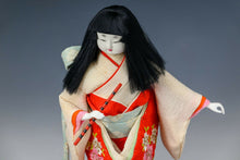 Old Vintage Japanese Traditional Ichimatsu Style Doll -The Traditional Flute-