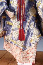 Beautiful Japanese Hakata Clay Ceramic Doll -Hagoromo- made by Kitaoka Hideo