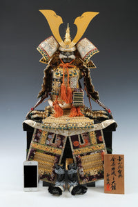 Japanese Beautiful Samurai Figure Doll -Hougetsu Product- 88cm 玉鳳 Tsushima