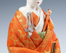 Japanese Vintage Beautiful Geisha Kimekomi Doll -The Traditional Wedding-