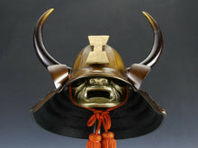 Vintage Japanese Samurai Helmet -Kansuke's helmet- with a mask Rare