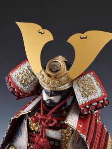 Japanese Samurai Figure Doll -Gyokuho Product- 81cm